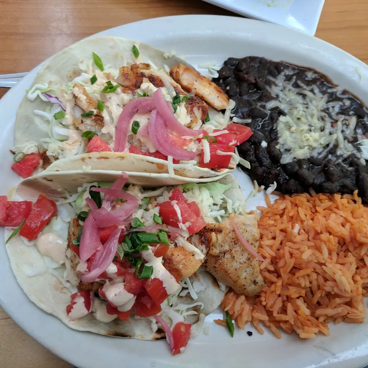 Spicy Rock Fish Tacos