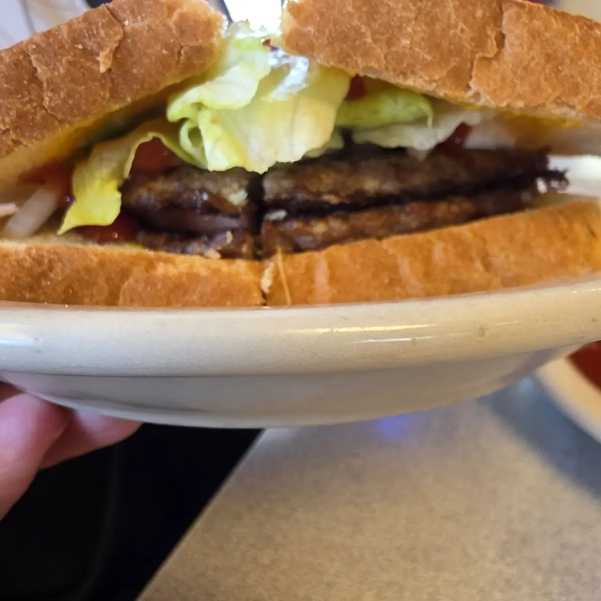Toasted Double Cheeseburger
