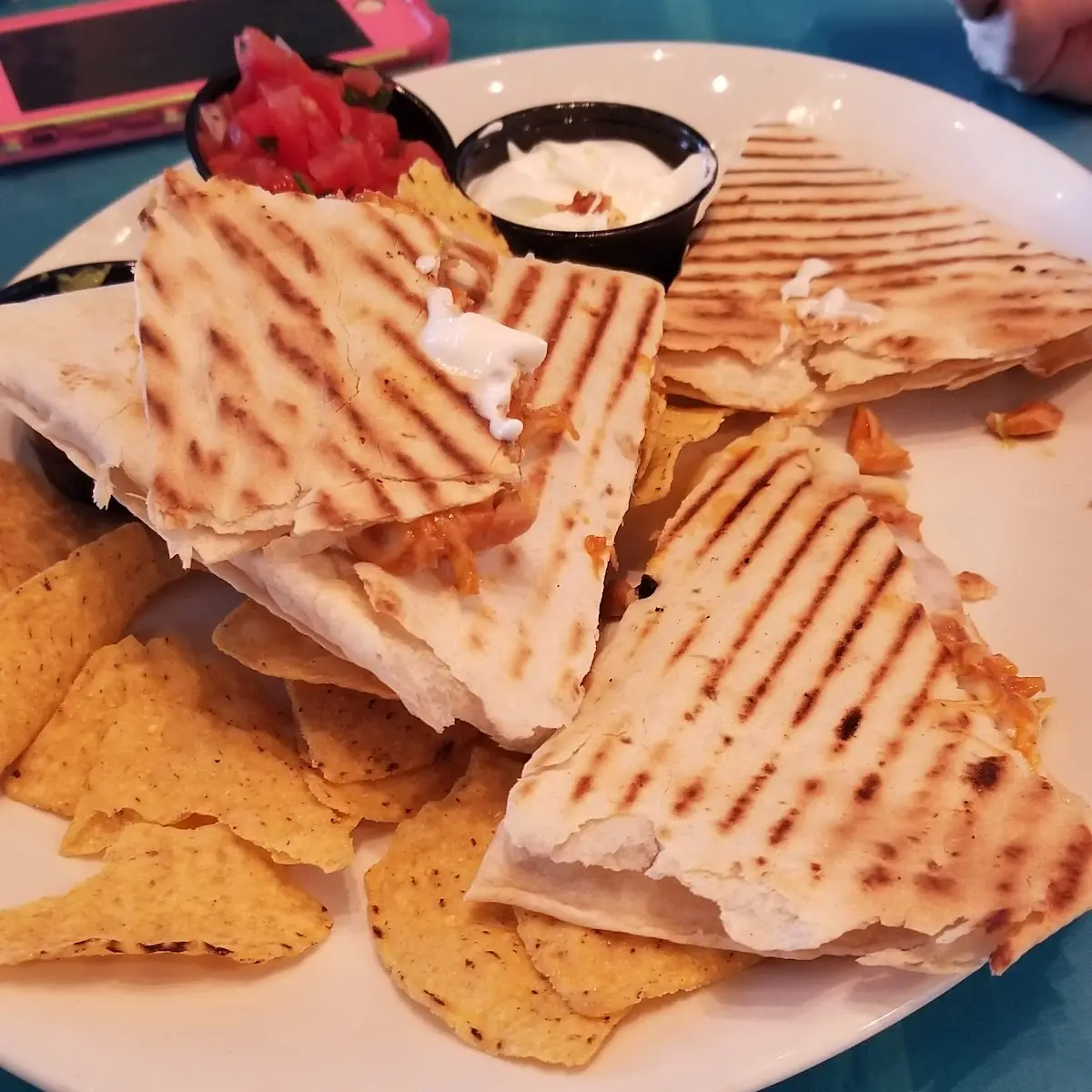 Key West Chicken Quesadilla