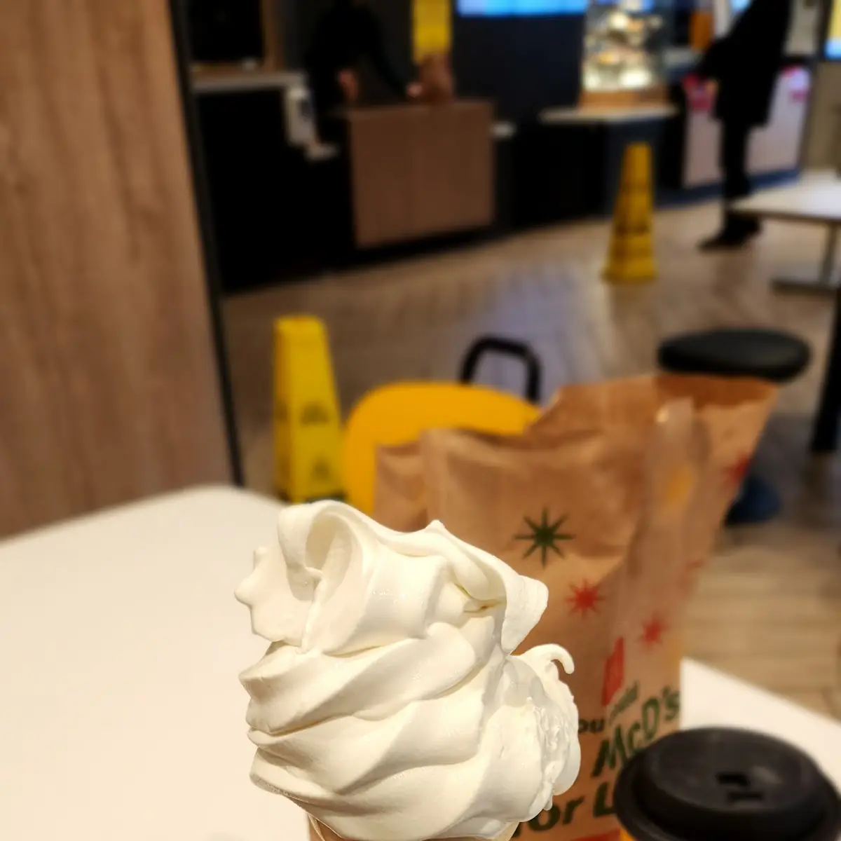 Vanilla Cone