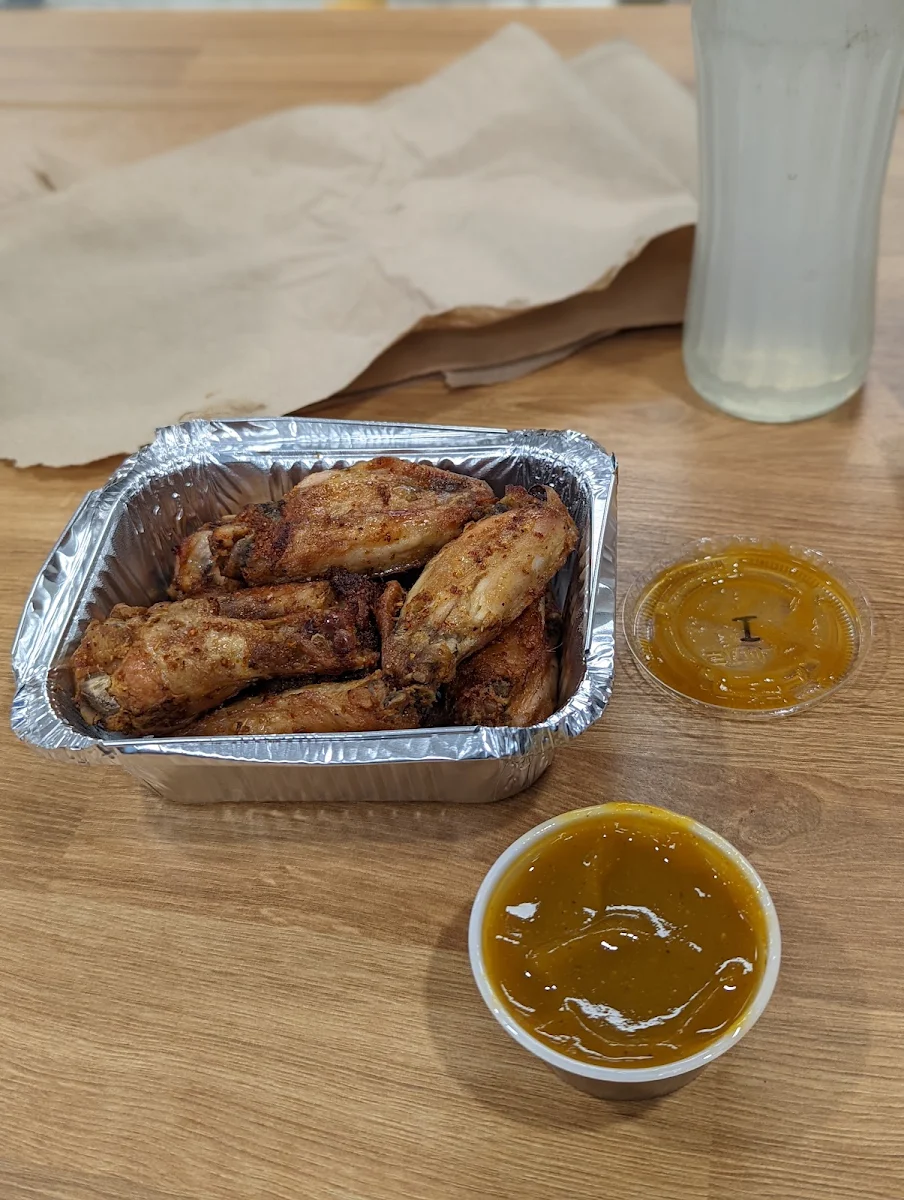 Wings with Illuminati Hot Sauce
