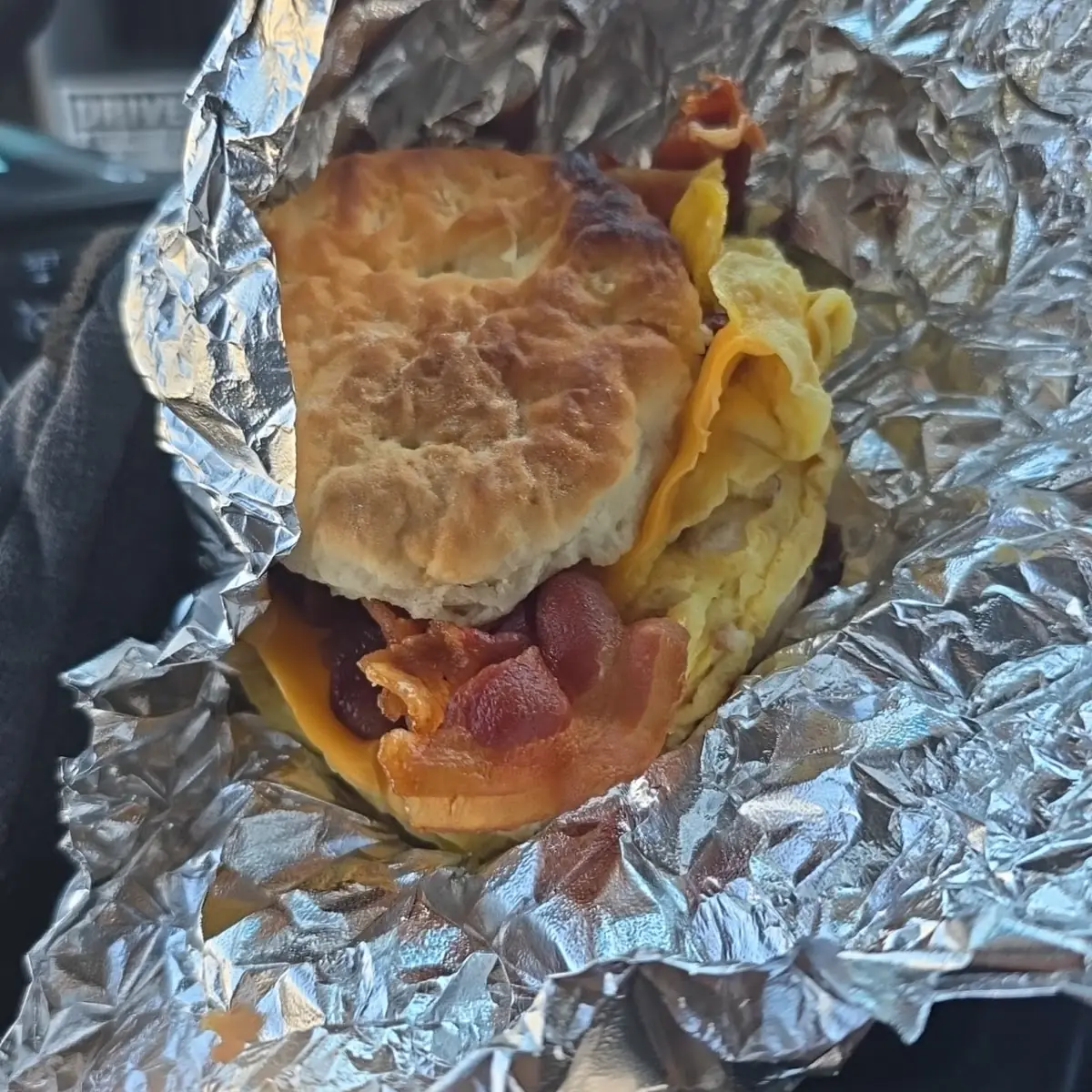 Bacon and Egg Sandwich