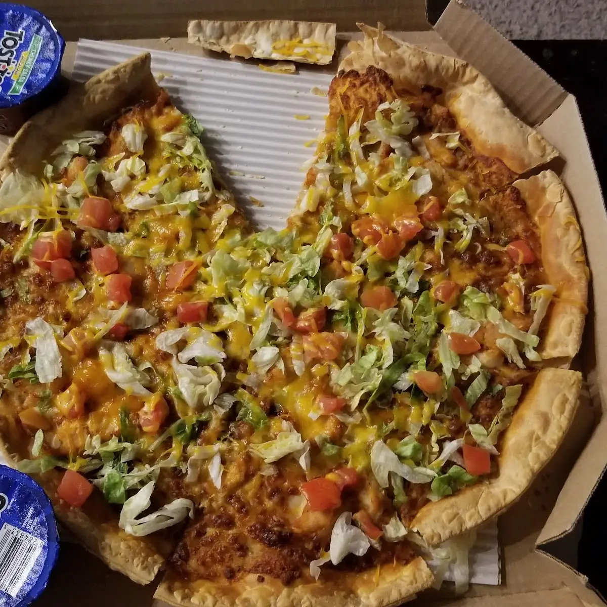 Chicken Taco Pizza
