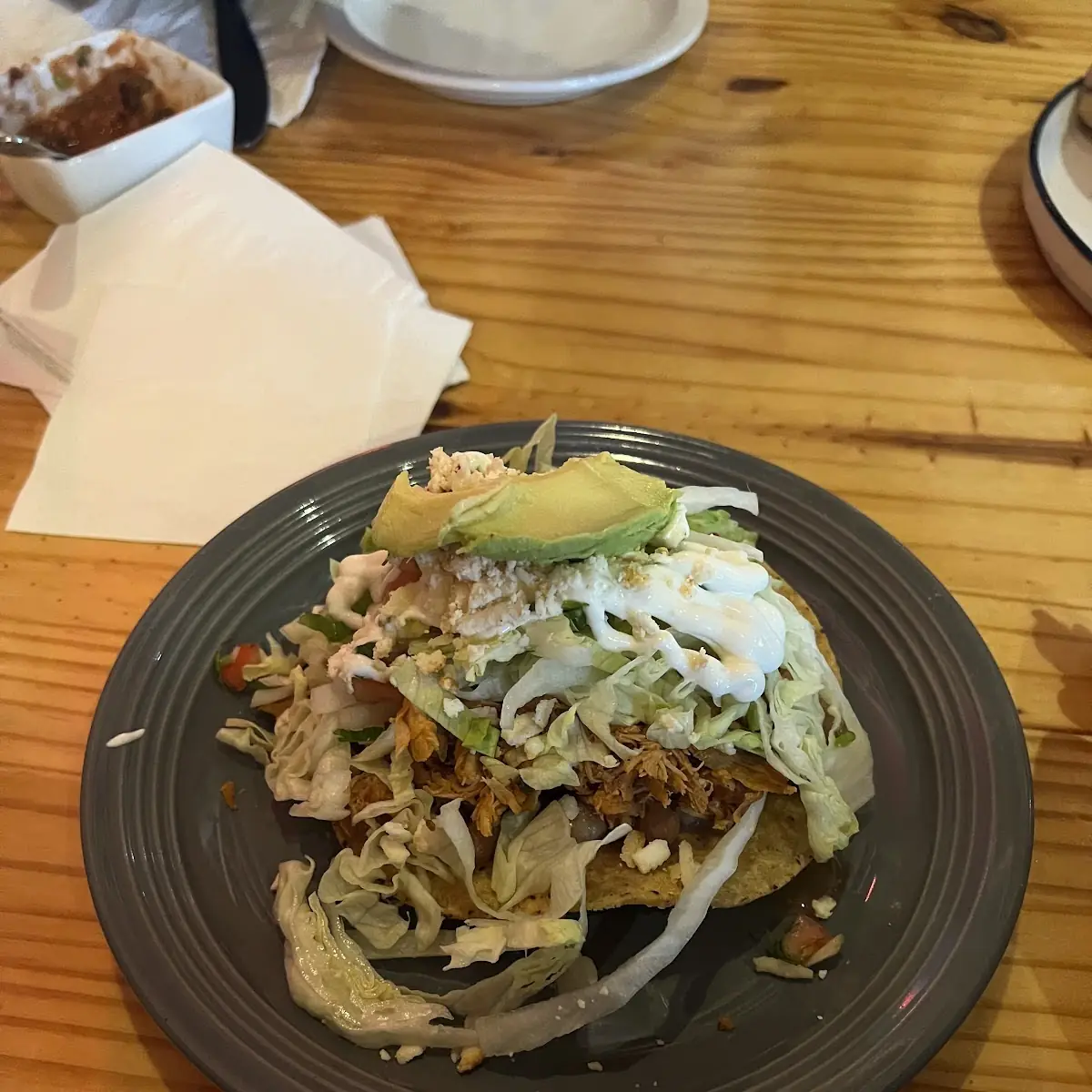 Chicken Tostada