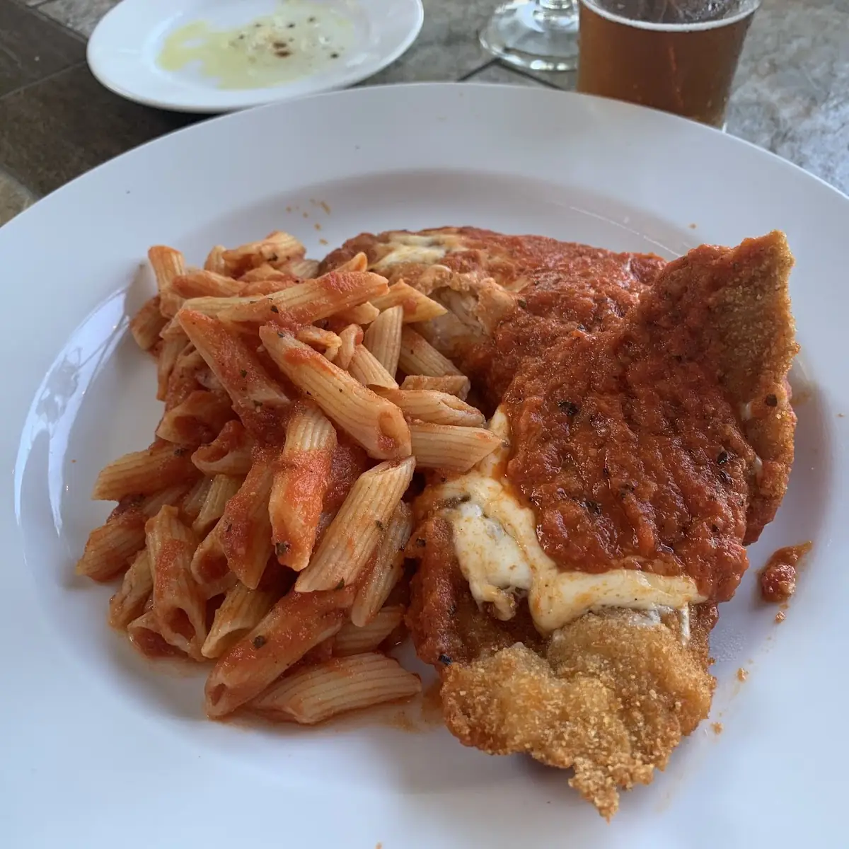 Chicken Parmigiana, Vaticano Italian Restaurant Fort Erie