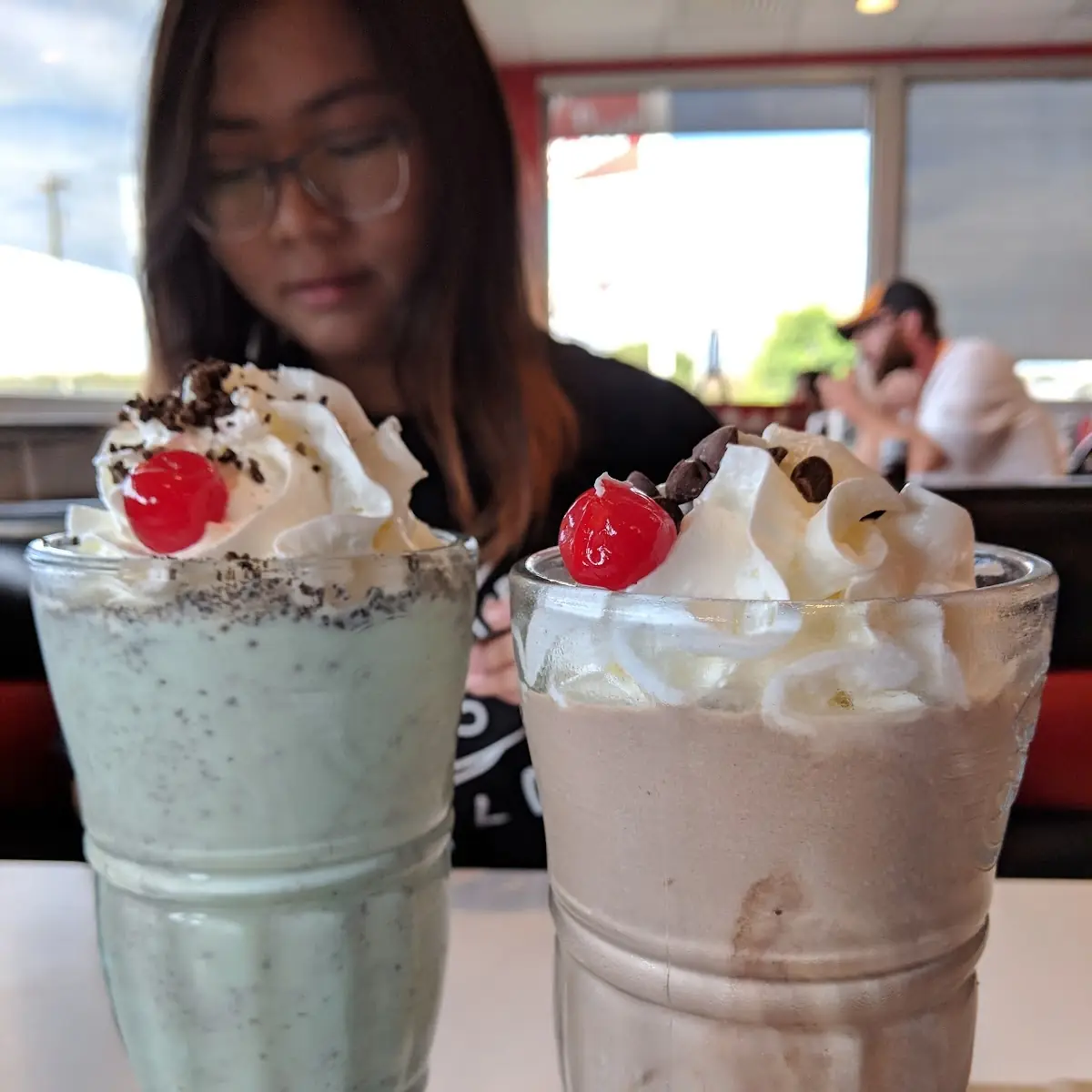 Dark Chocolate Milkshake