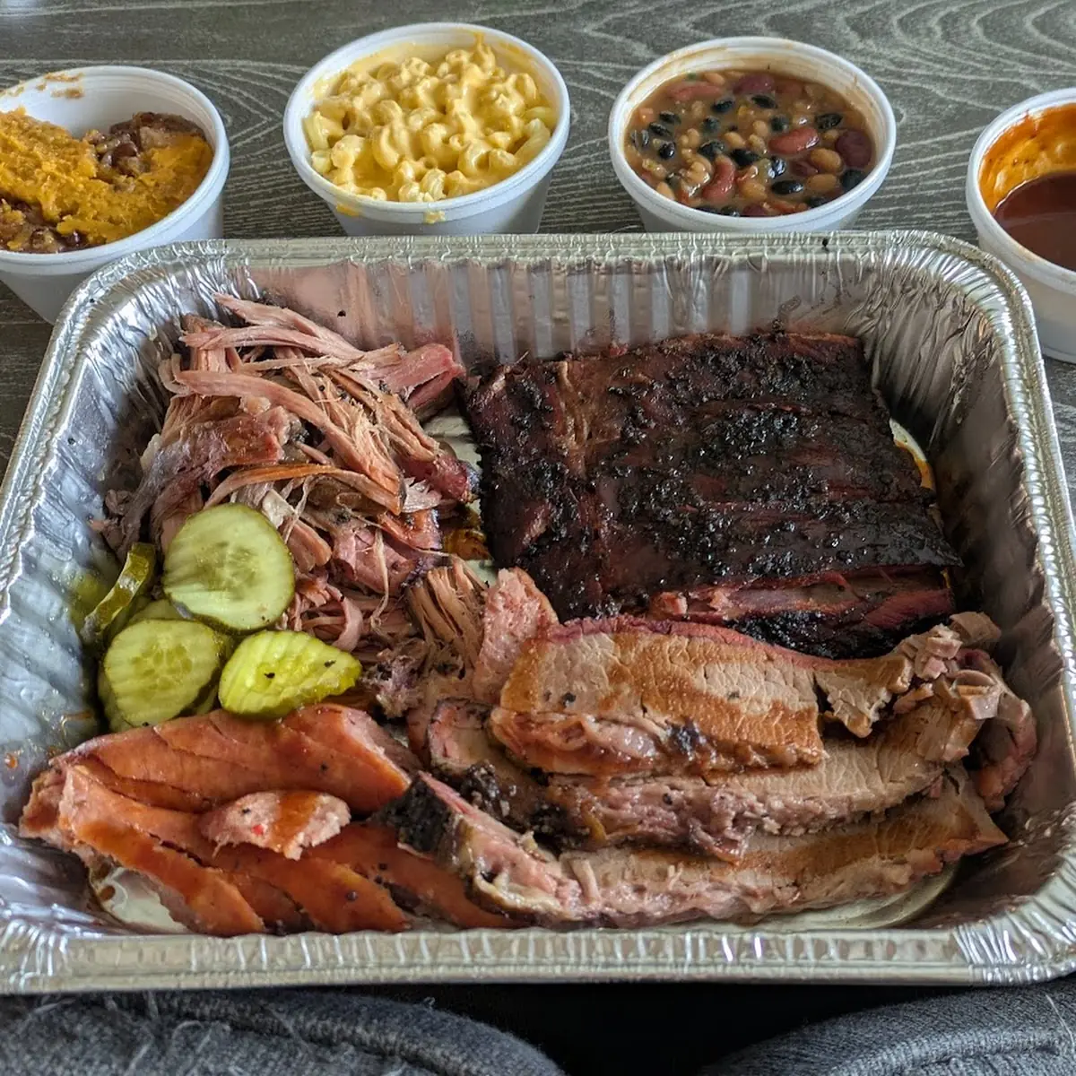 Pulled Pork and Smoked Chicken