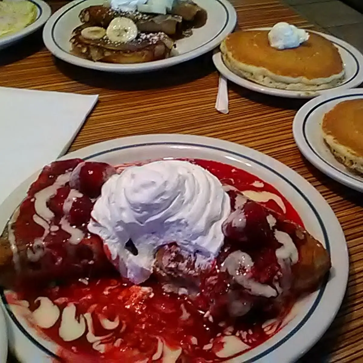 Strawberry Pancakes