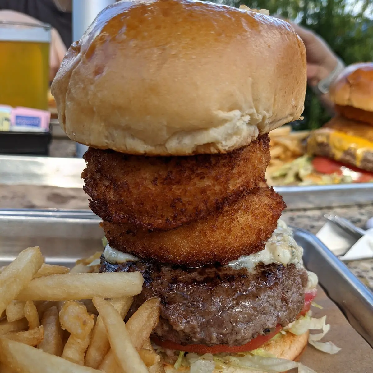 Blue Cheese Burger