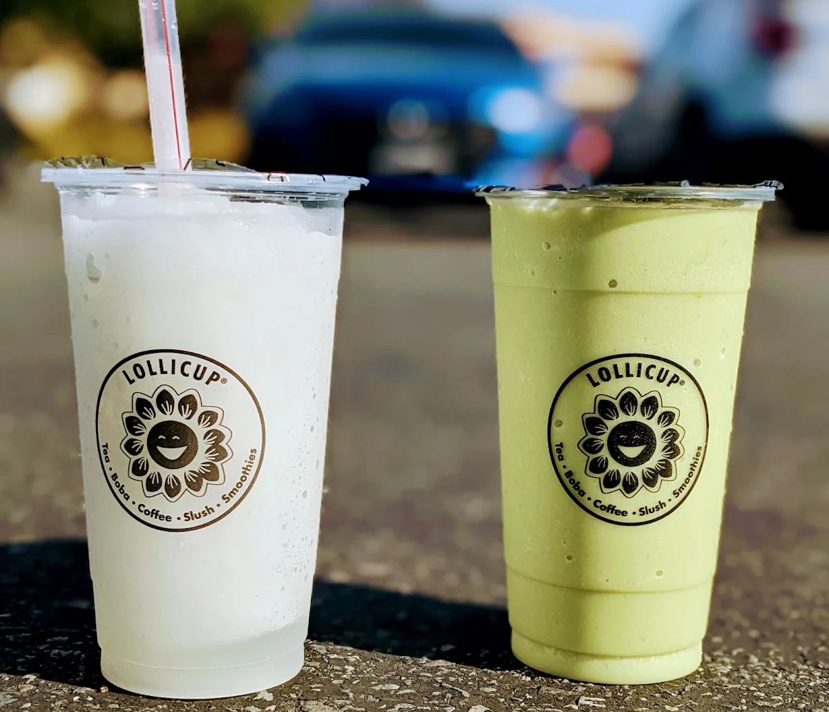 Avocado Milkshake and Lemon Slush
