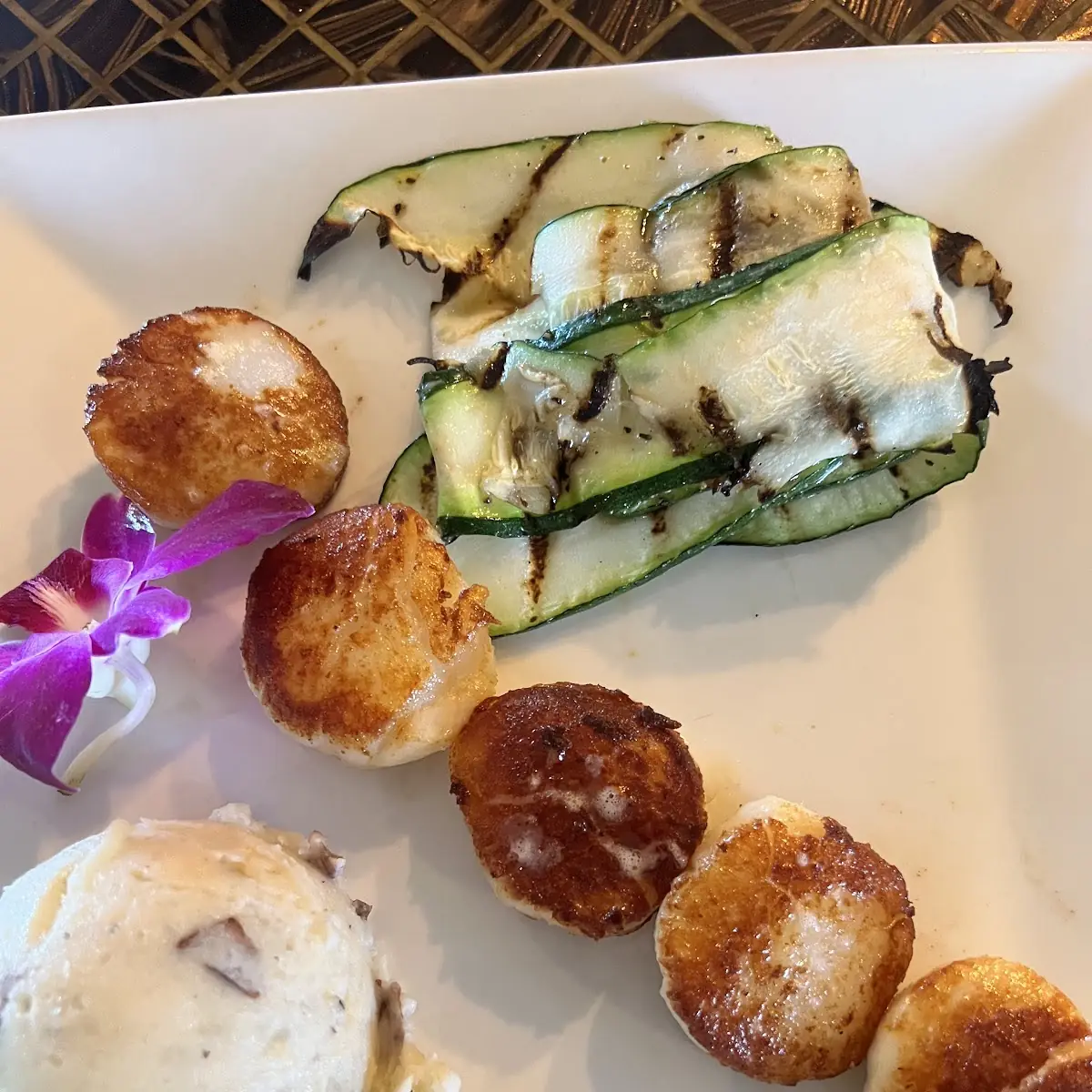 Mashed Potatoes & Zucchini
