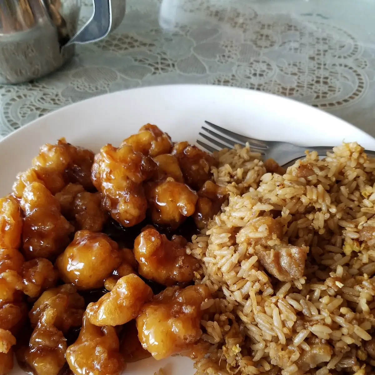 Lemon Chicken Fried Rice