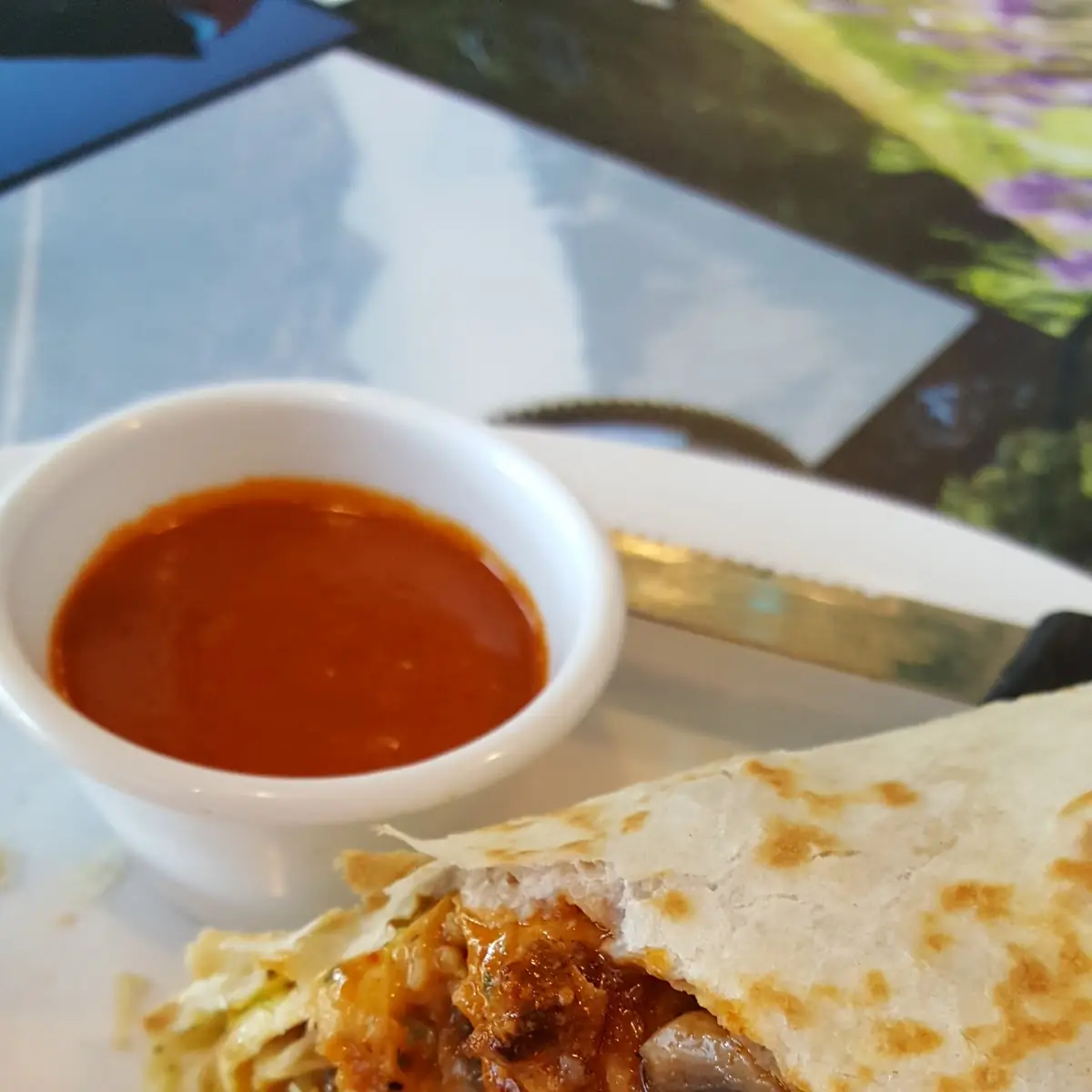 Screaming Chicken Burrito