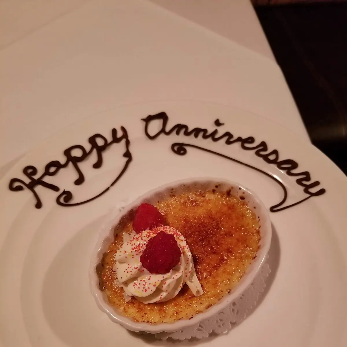 Birthday Creme Brulee