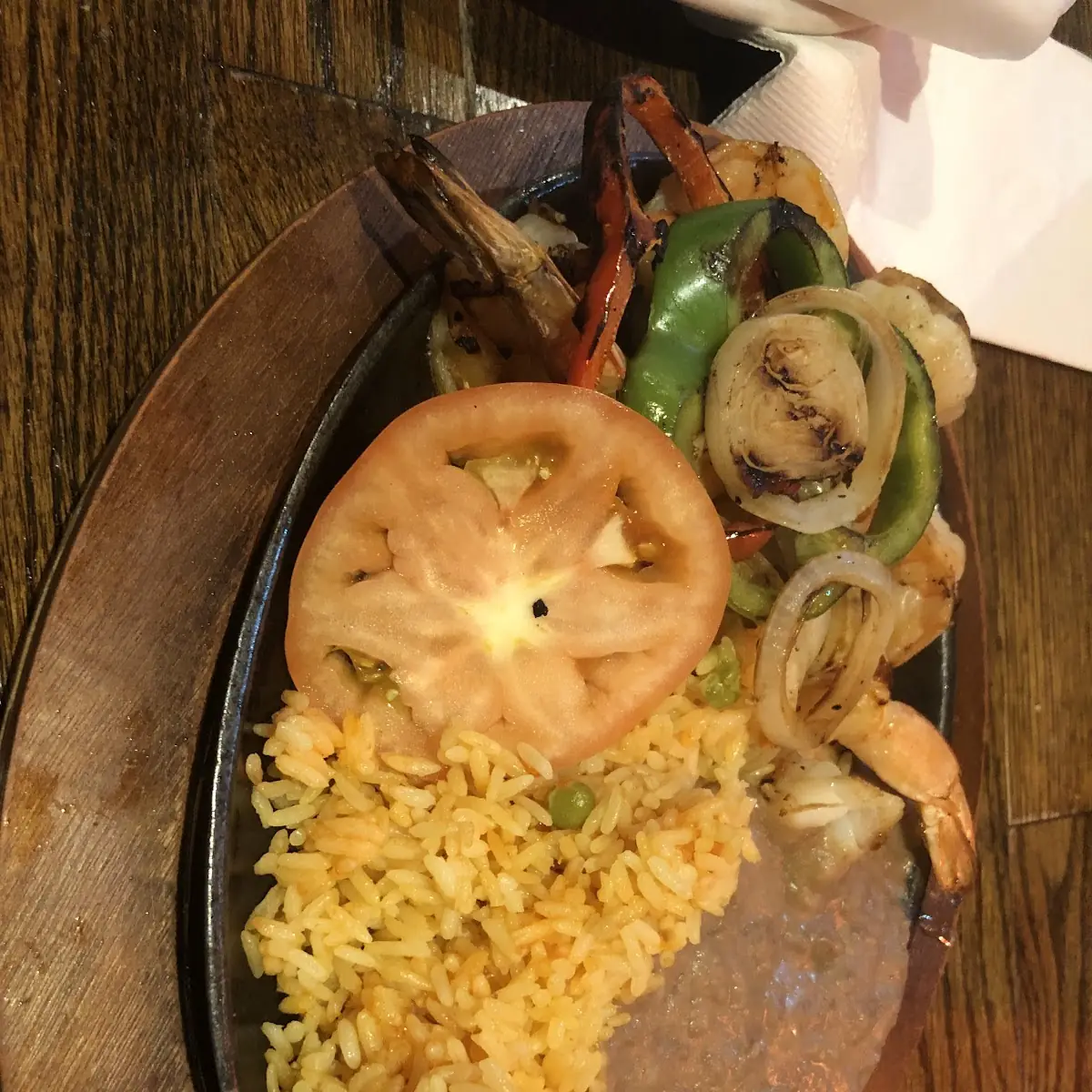 Shrimp Fajitas