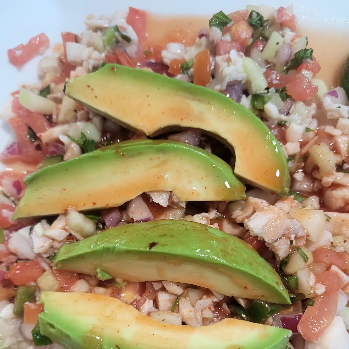 Shrimp ceviche