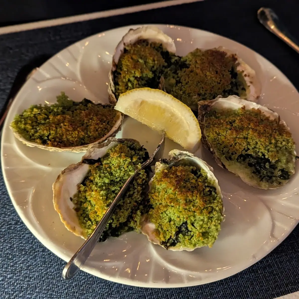 Oysters Rockefeller