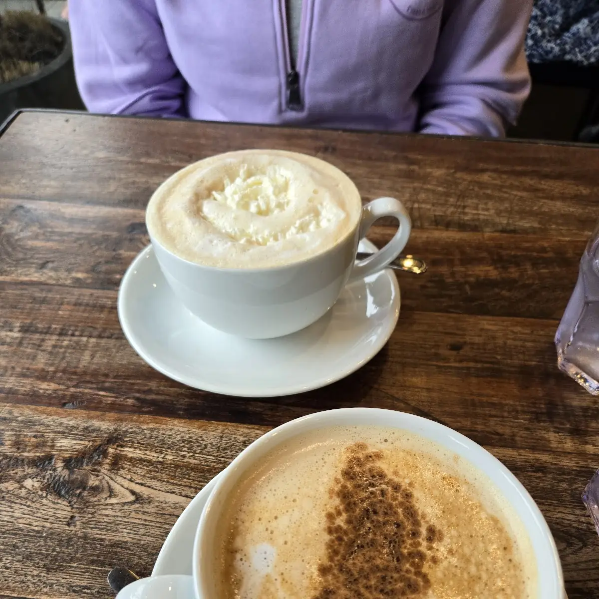 Turkish Latte and White Hazelnut Mocha, Wood N Frog Coffee Company