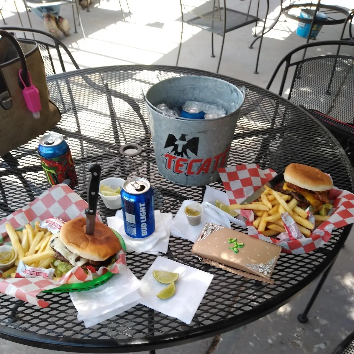Mushroom Burger with Bacon Added