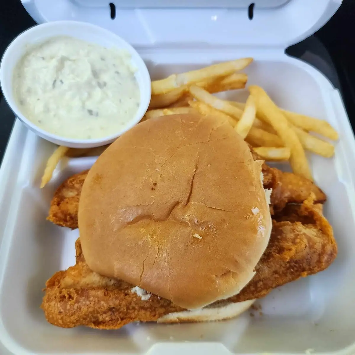 Spicy Fish Sandwich Combo