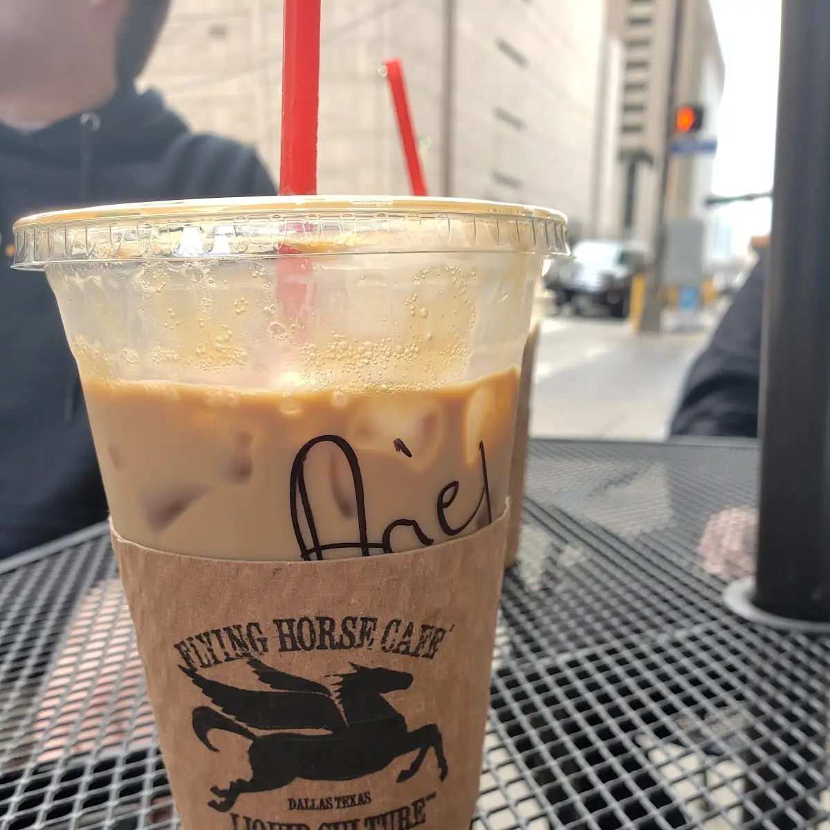 Iced Vanilla Latte