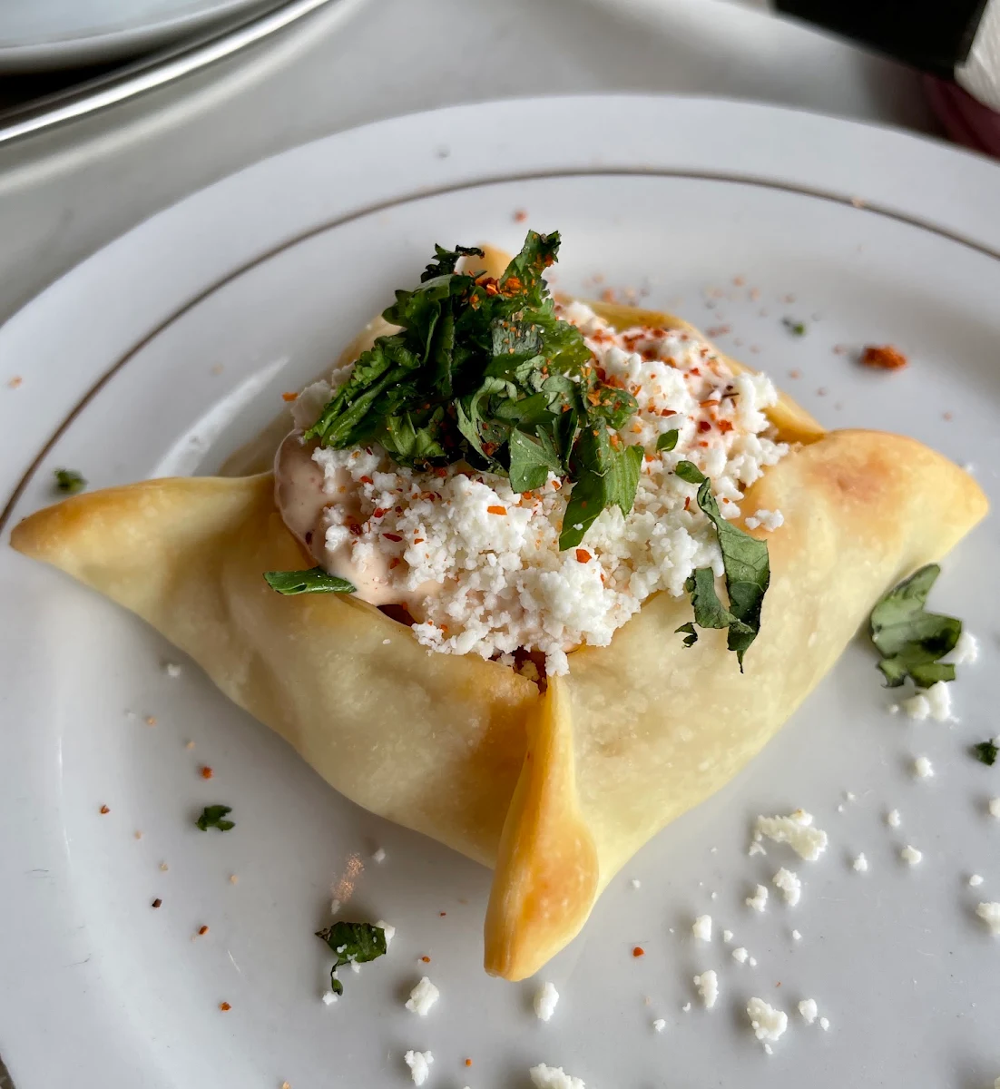 Mexican Street Corn Empanada