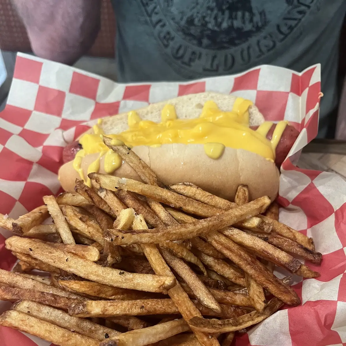 Cheese Hot Dog
