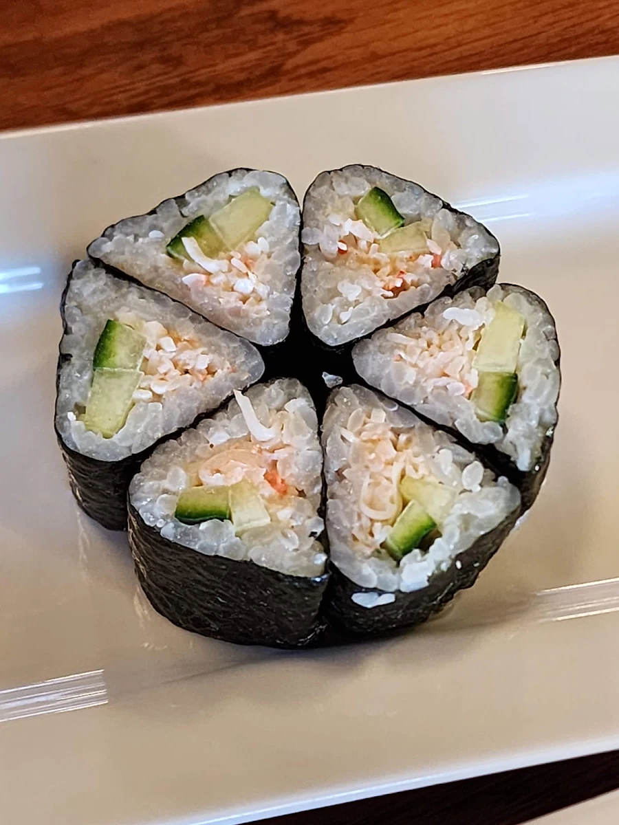 Crab and Cucumber Roll