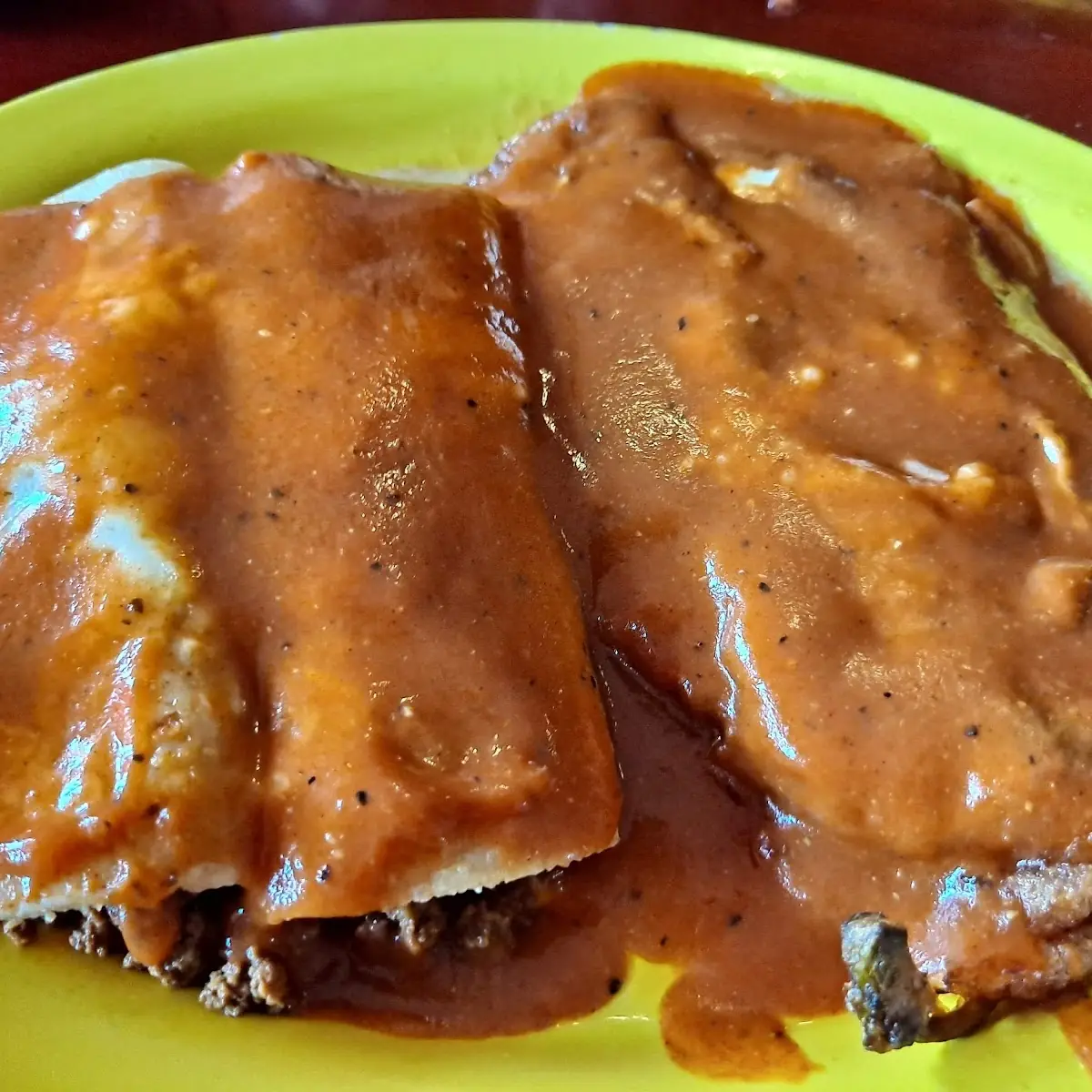 Pick 3 Combination Two Beef Enchilada and One Chili Relleno