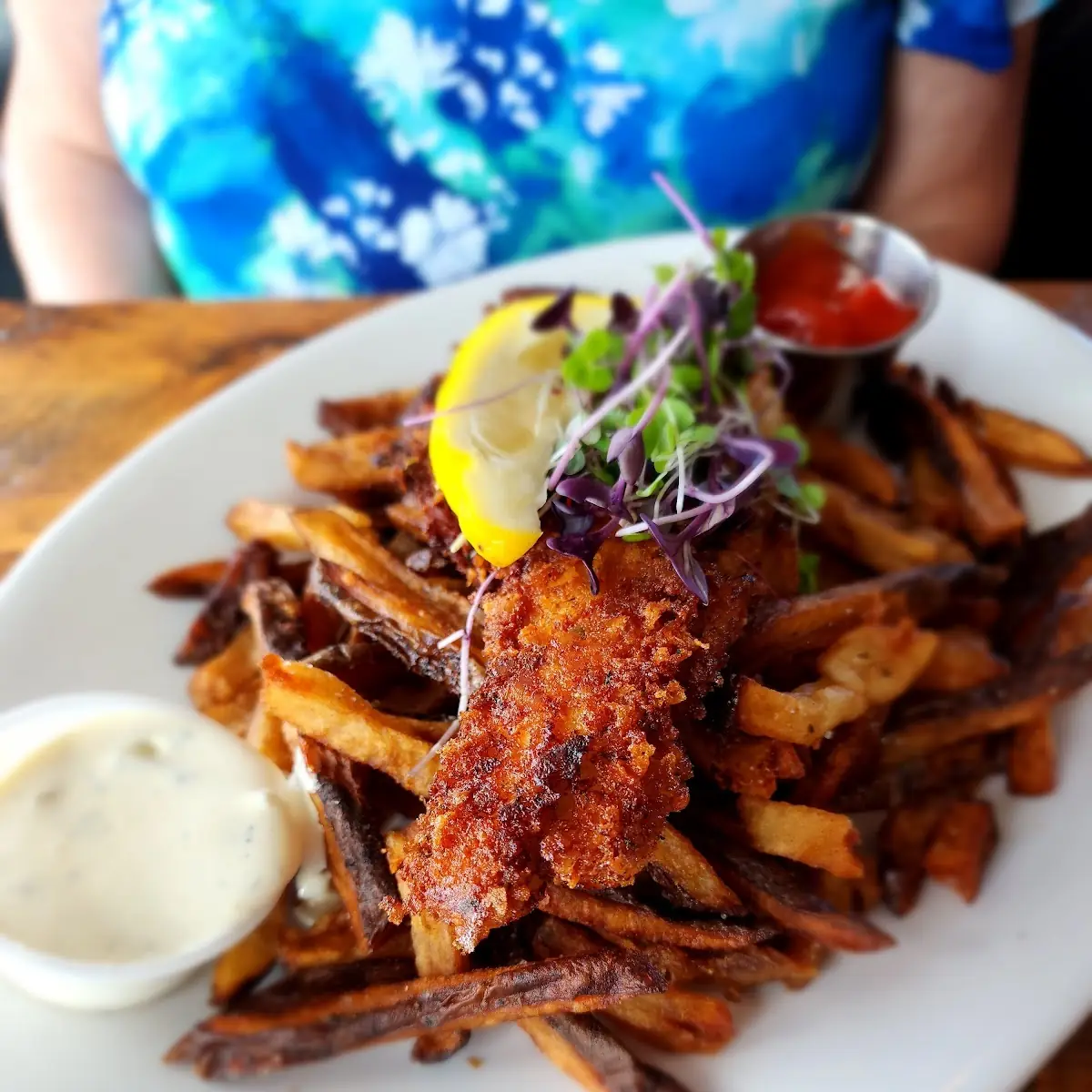 Baked Fish & Chips