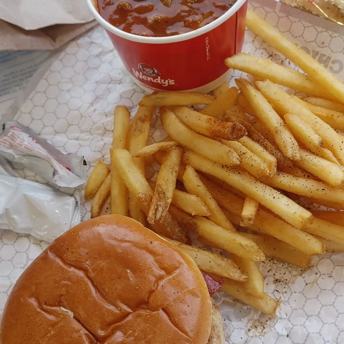 Grilled Chicken Sandwich and Chili