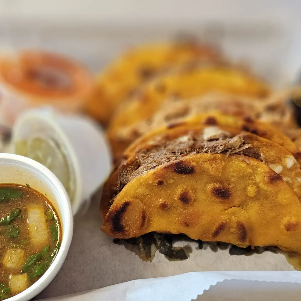 Chicken Beef Birria Tacos