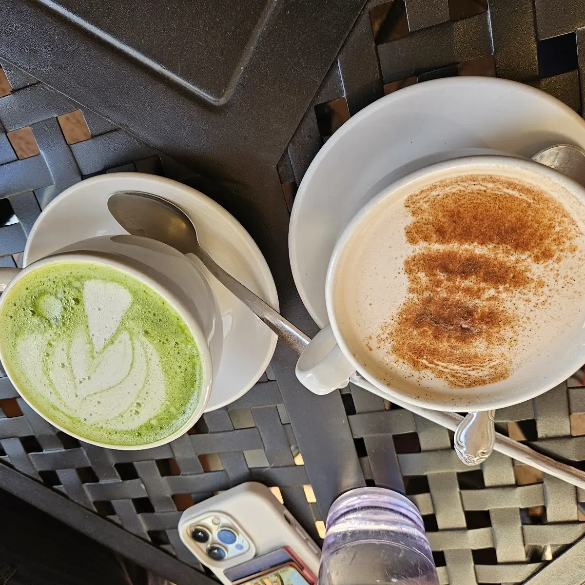 Iced Matcha Brown Sugar Latte
