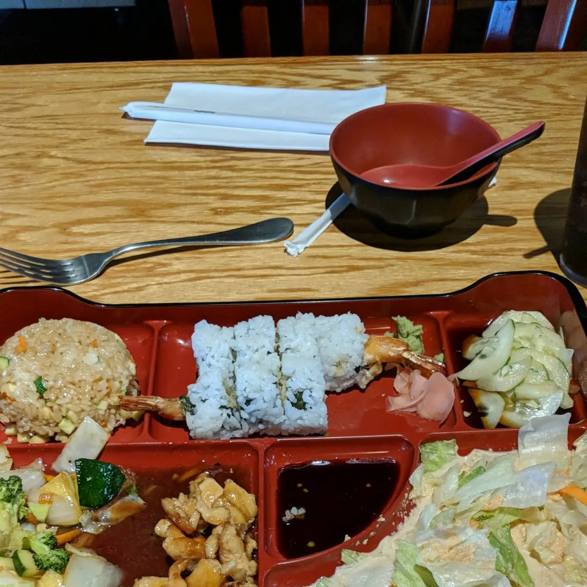 Shrimp Bento Box