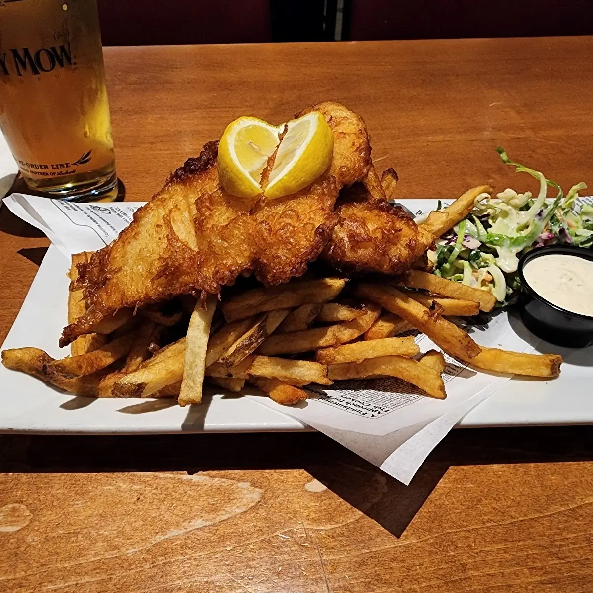 Fish 'N Chips, The Barley Mow (Brockville)