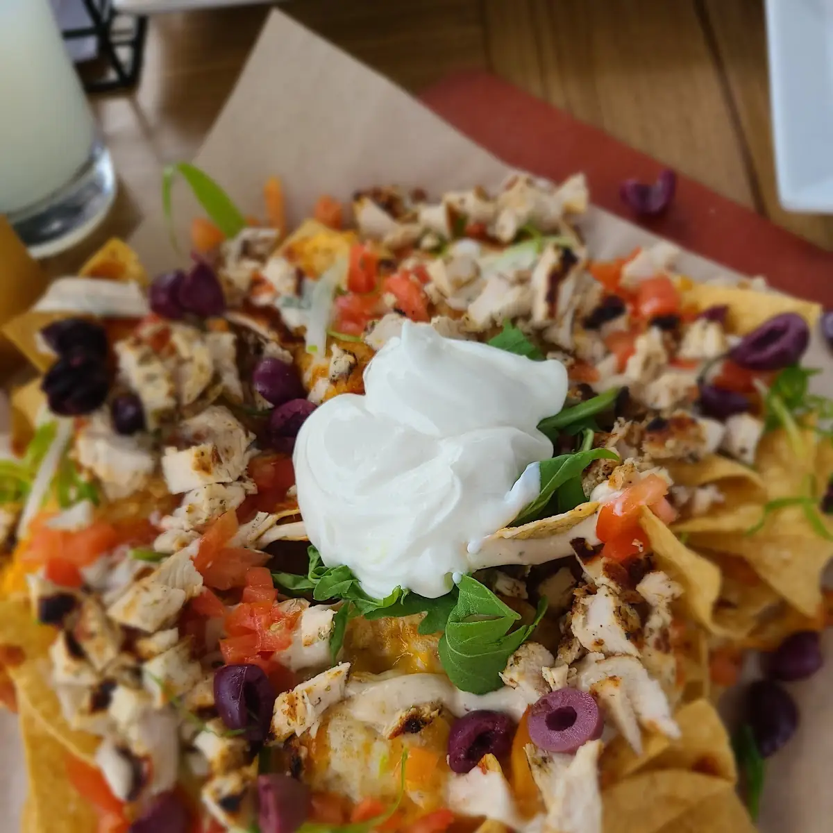 Mow-Chos with Chicken, The Barley Mow (Brockville)