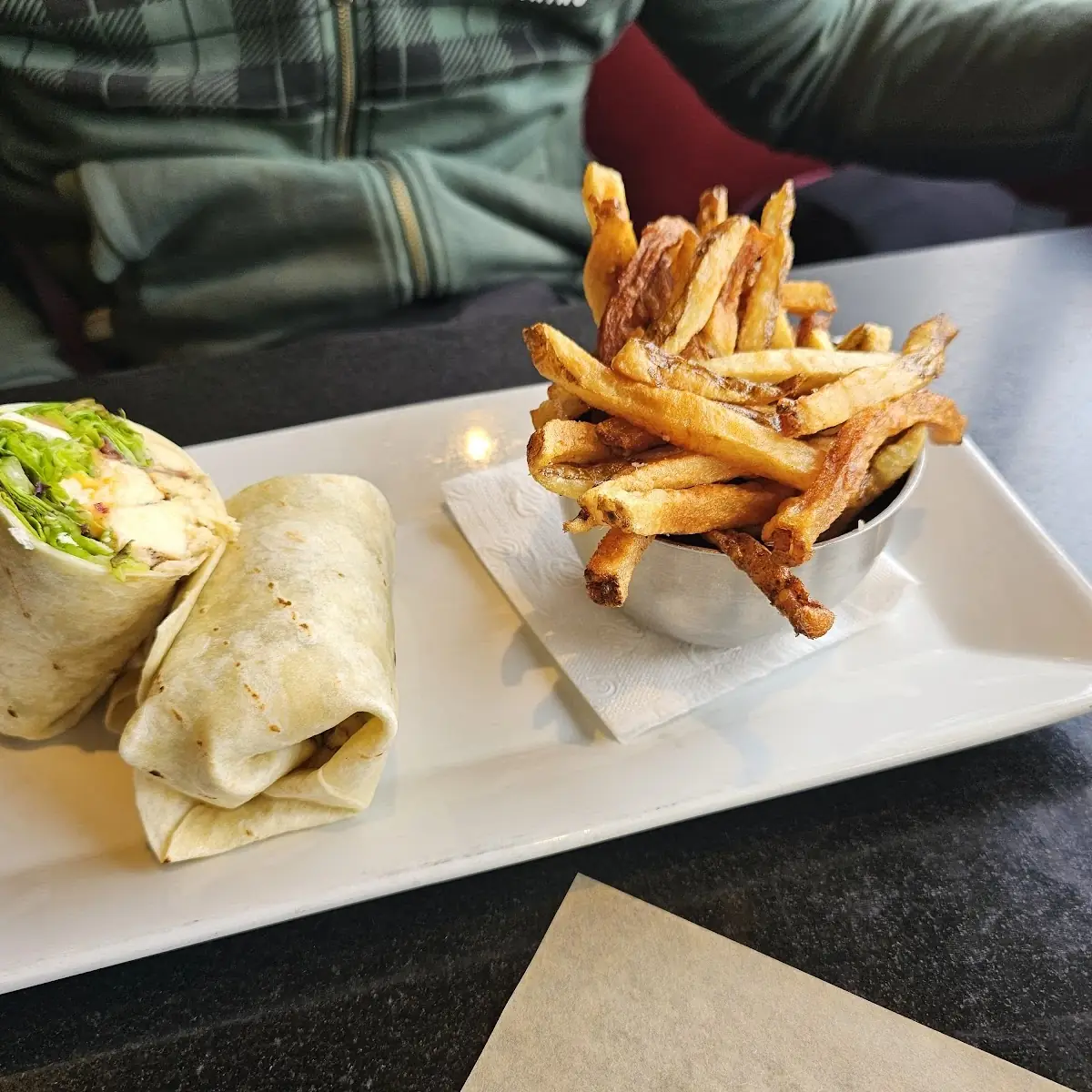 The Wrap - Served with Fresh Cut Fries, The Barley Mow (Brockville)