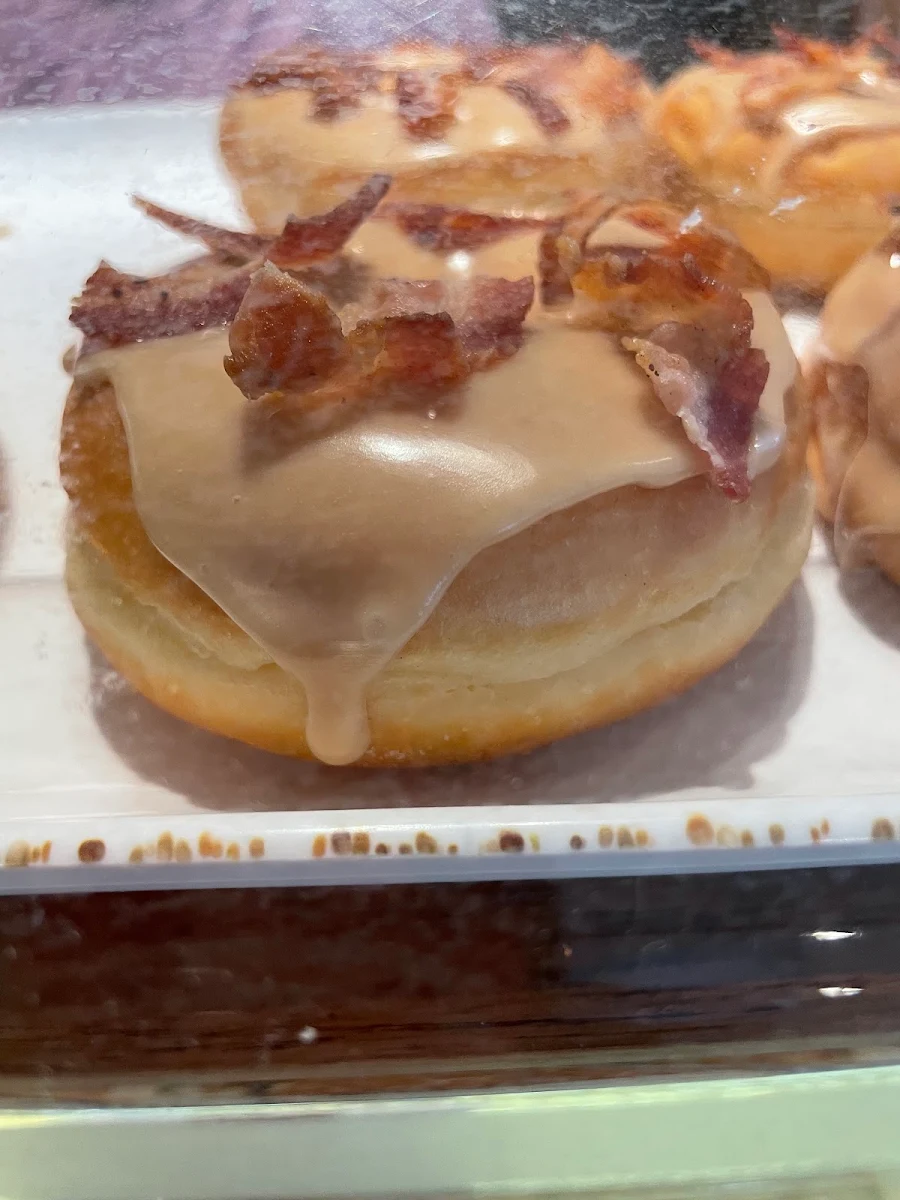 Bacon Peanut Butter Donut