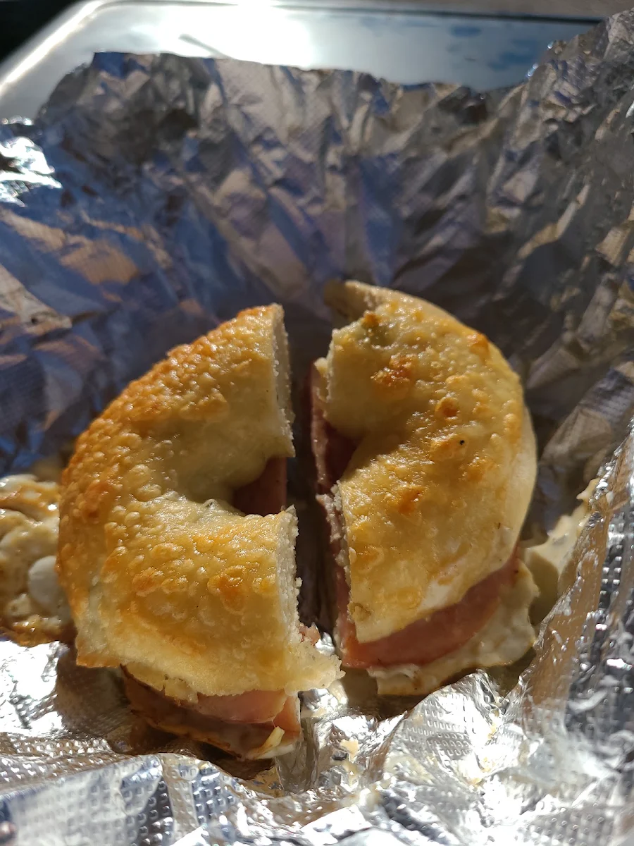 On the Border Bagel Sandwich