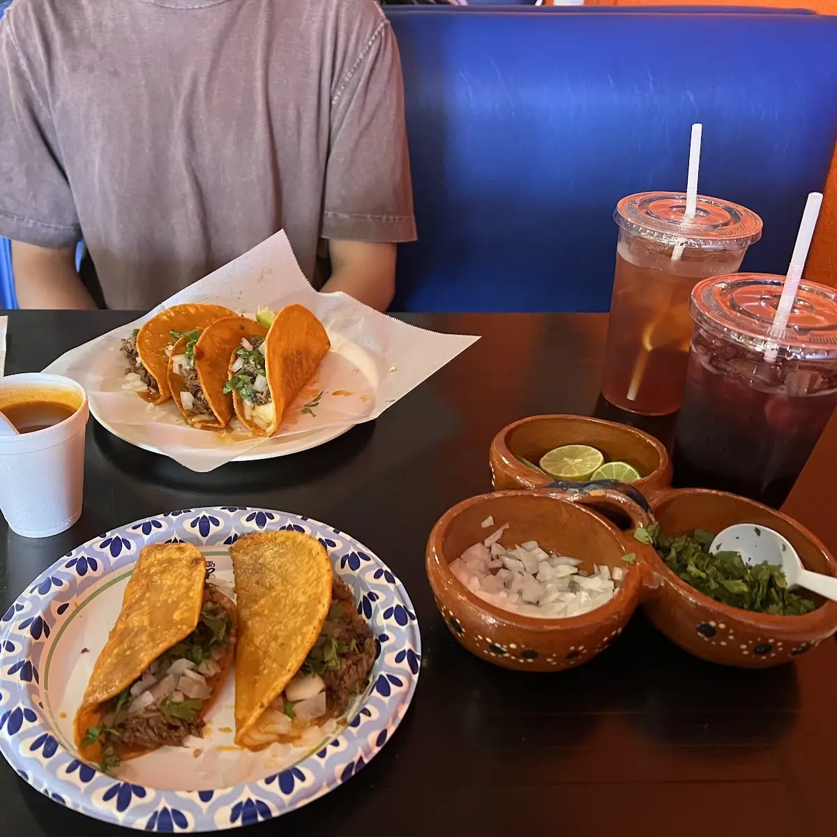 Queso Birria Tacos Con Consume