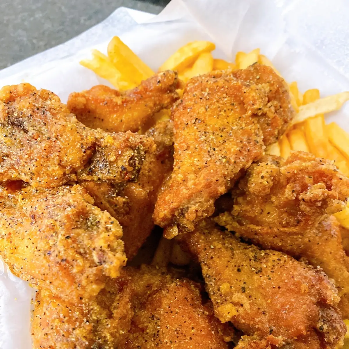 Wet Lemon Pepper Dry