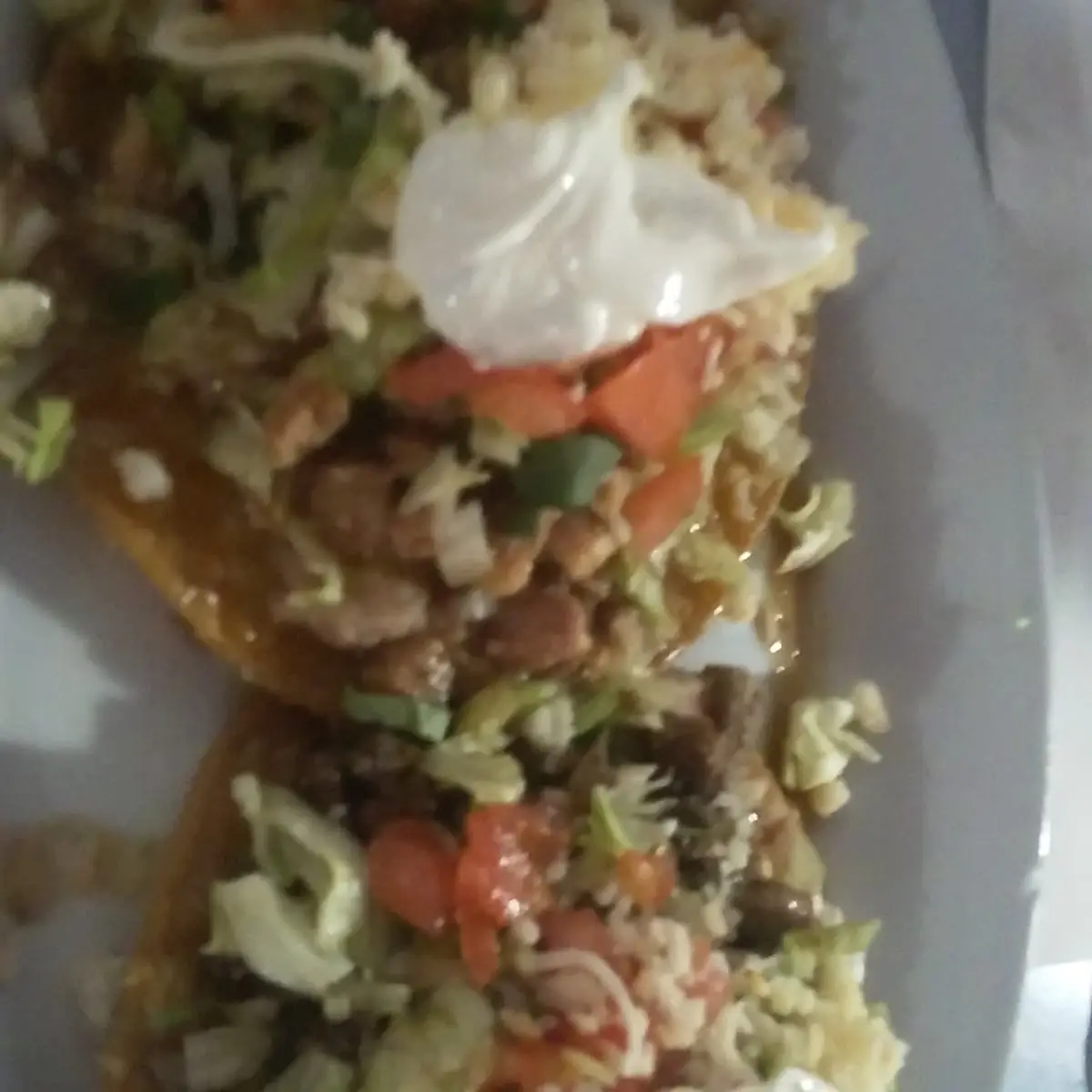 Tostadas De Carne Asada