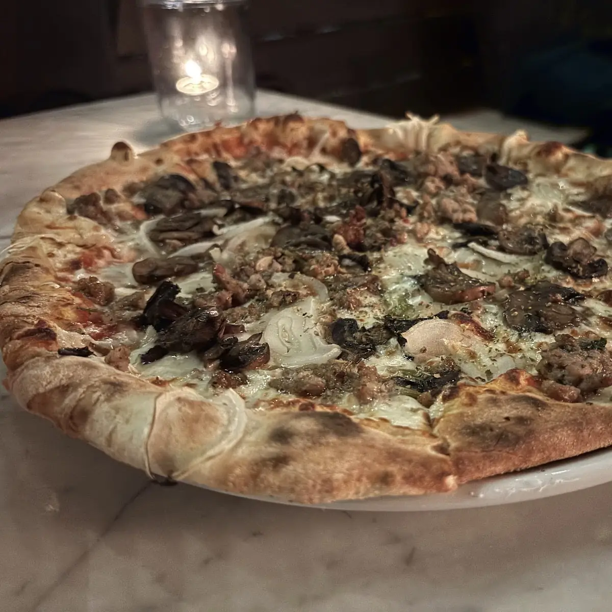Mushroom Pizza