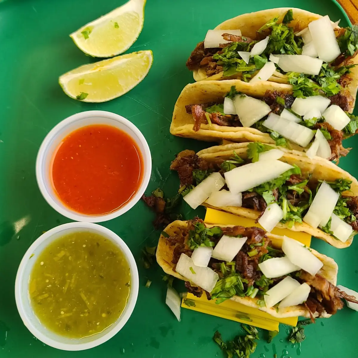 Pulled Pork and Brisket Tacos
