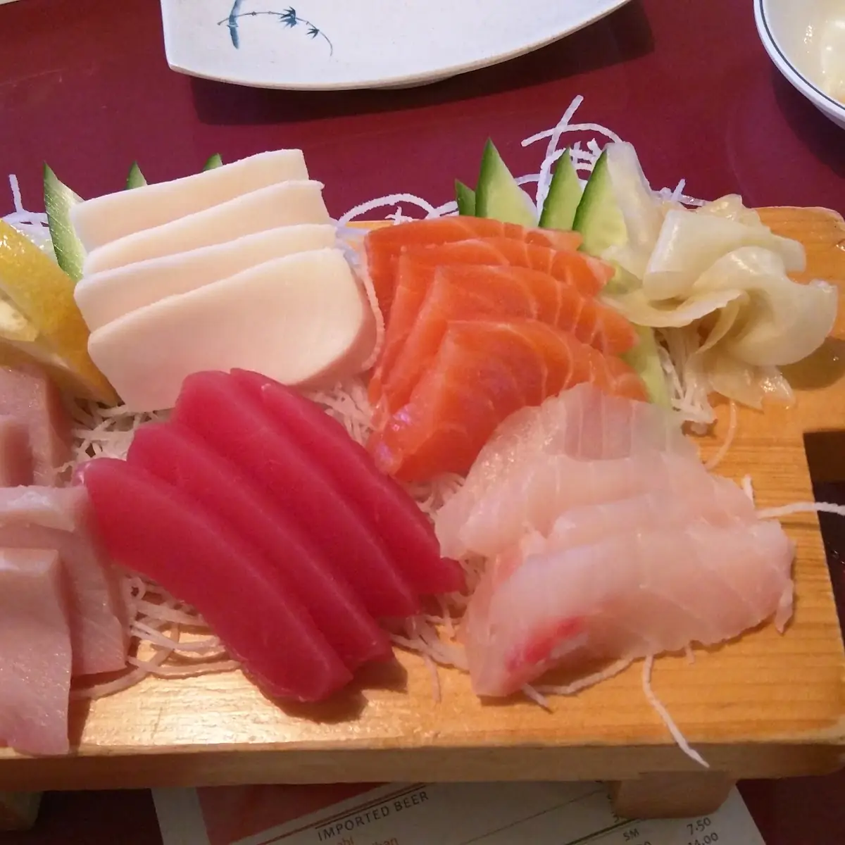 Rainbow Roll & Sashimi