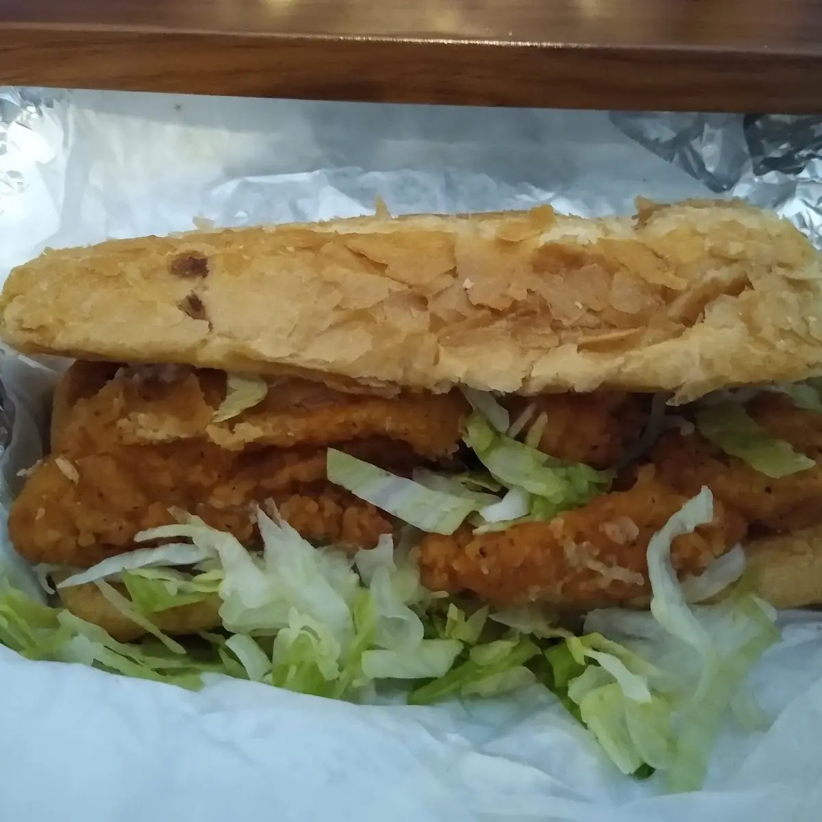 Chicken Strips Sandwich