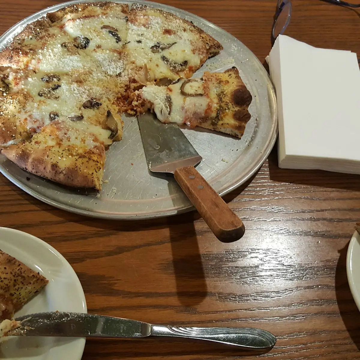 Mushroom Pizza