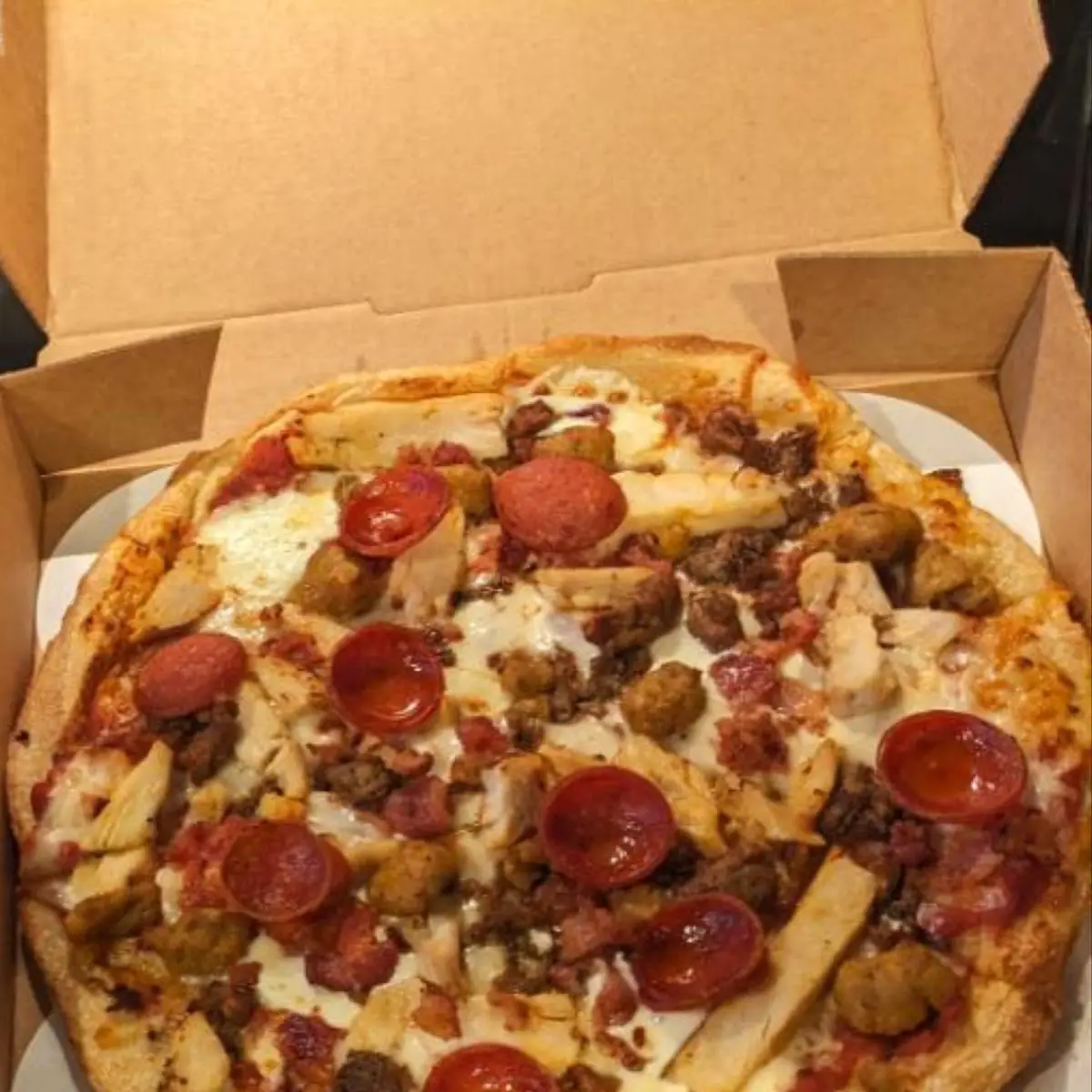 Chicken Bacon Pepperoni
