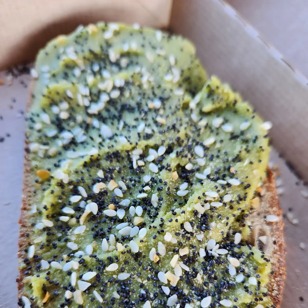 Avocado Toast with Everything Bagel Seasoning