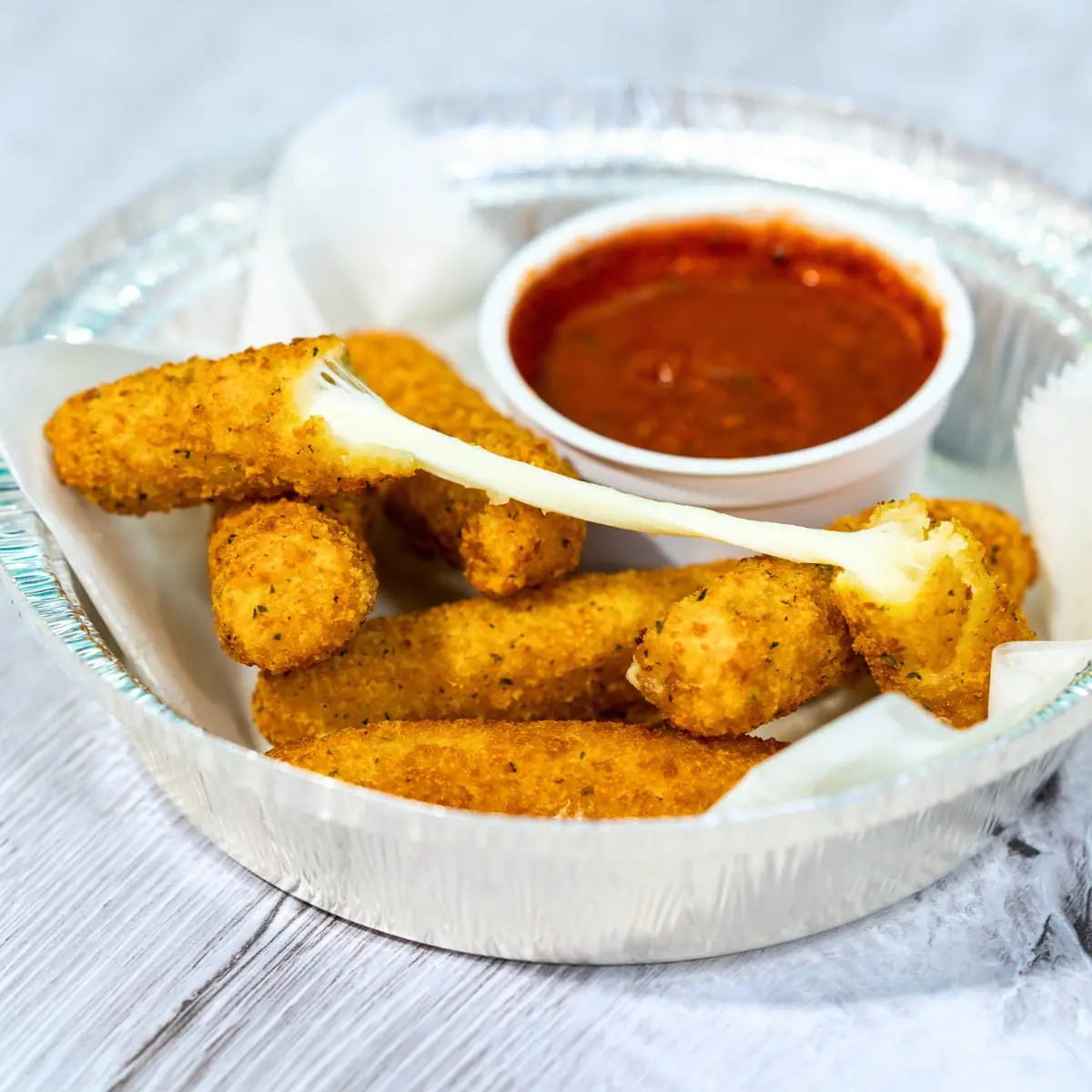 6 PC Mozzarella Sticks